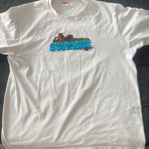 Supreme Catwoman Tee lightly worn no stains or blemishes. need gone